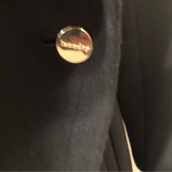 Laundry by Shelli Segal Woman’s Black Wool Blend Coat Size M - Picture 7 of 11